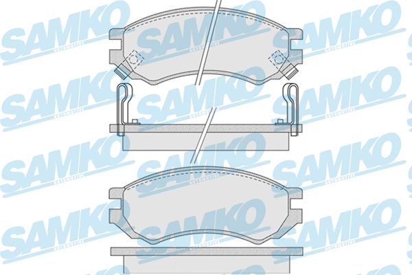 Brake Pad Set, disc brake (5SP1008)