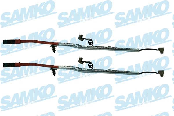 Warning Contact, brake pad wear (KS0133)