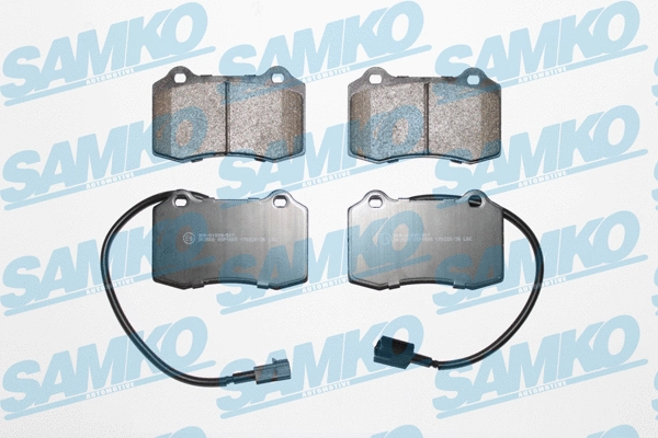 Brake Pad Set, disc brake (5SP1665)