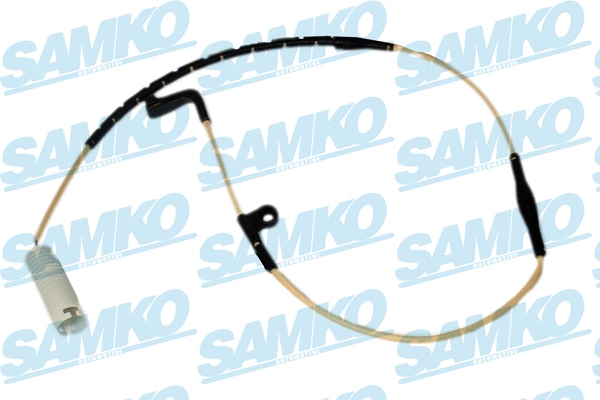 Warning Contact, brake pad wear (KS0038)