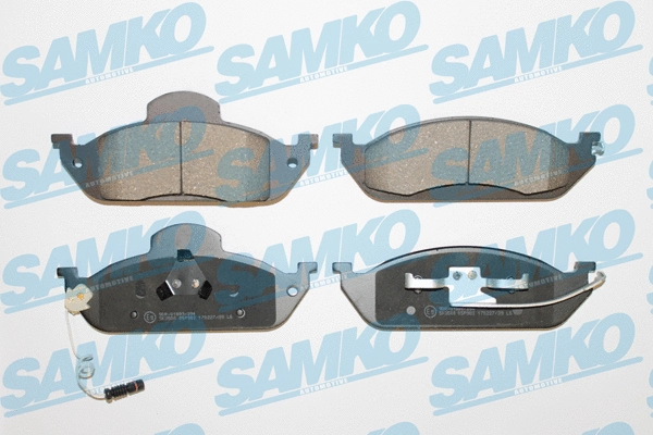Brake Pad Set, disc brake (5SP983)