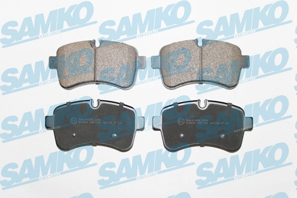 Brake Pad Set, disc brake (5SP1296)