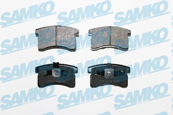 Brake Pad Set, disc brake (5SP458)