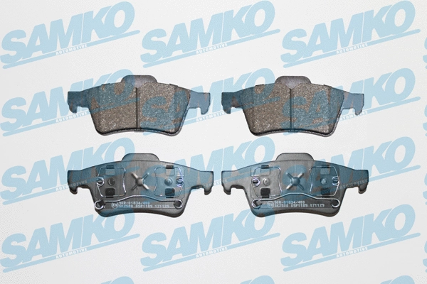 Brake Pad Set, disc brake (5SP1189)