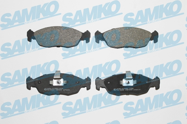 Brake Pad Set, disc brake (5SP644)