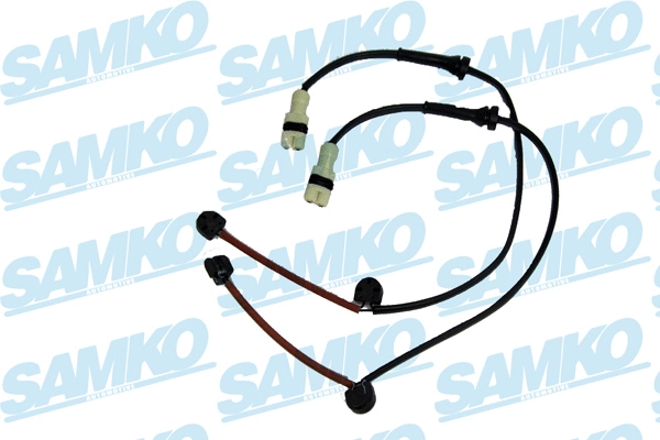 Warning Contact, brake pad wear (KS0122)