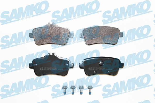 Brake Pad Set, disc brake (5SP1817)