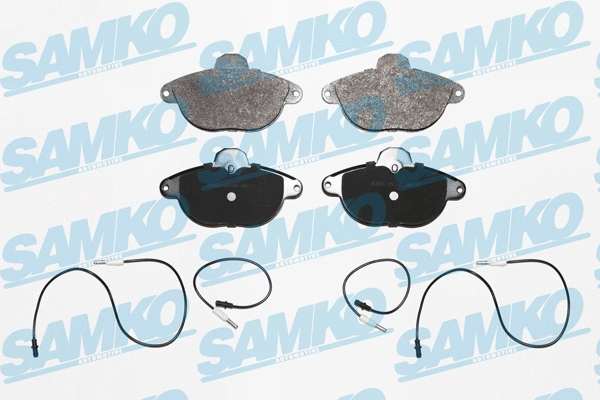 Brake Pad Set, disc brake (5SP345)