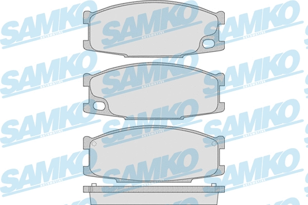 Brake Pad Set, disc brake (5SP892)