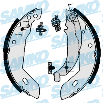Brake Shoe Set (84670)