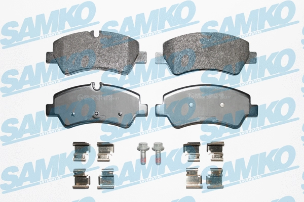 Brake Pad Set, disc brake (5SP1787)