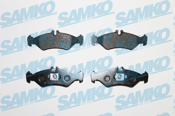 Brake Pad Set, disc brake (5SP609)