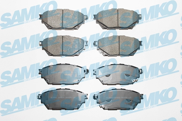 Brake Pad Set, disc brake (5SP2000)