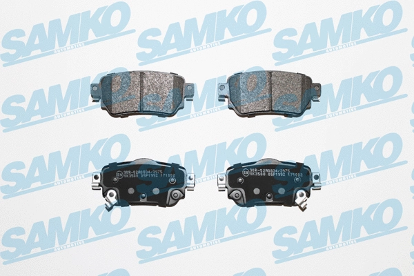 Brake Pad Set, disc brake (5SP1992)