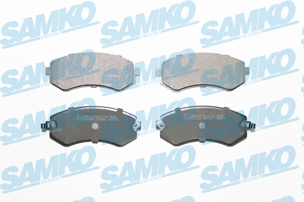 Brake Pad Set, disc brake (5SP856)