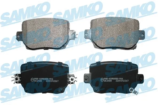 Brake Pad Set, disc brake (5SP2267)