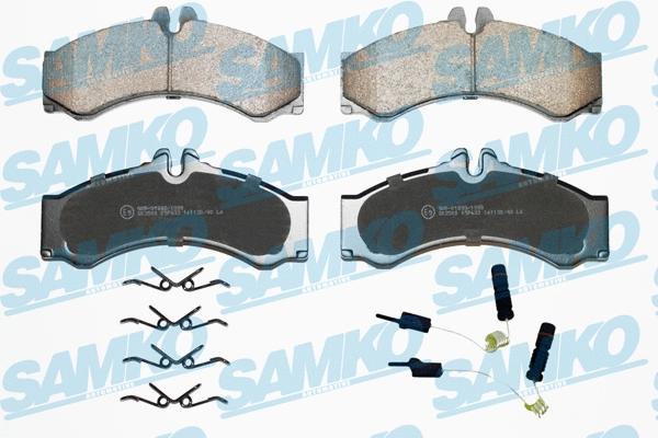 Brake Pad Set, disc brake (5SP633A)