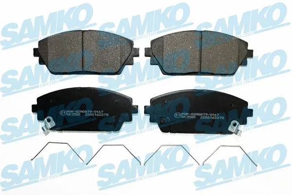 Brake Pad Set, disc brake (5SP2278)