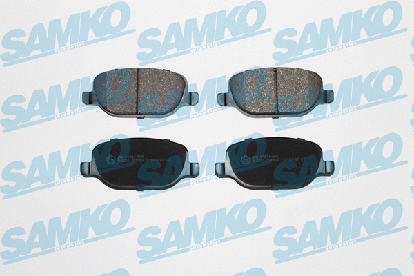 Brake Pad Set, disc brake (5SP855)
