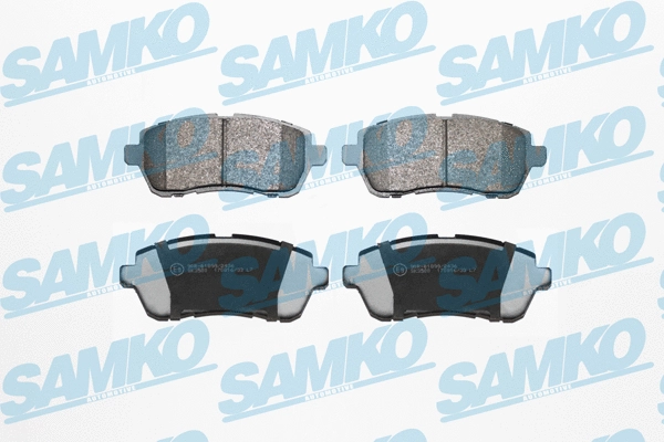 Brake Pad Set, disc brake (5SP2045)