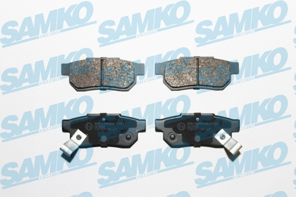 Brake Pad Set, disc brake (5SP507)