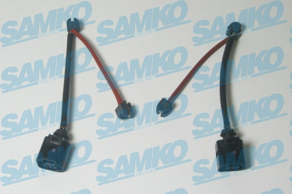 Warning Contact, brake pad wear (KS0228)