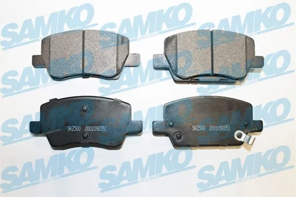 Brake Pad Set, disc brake (5SP2051)