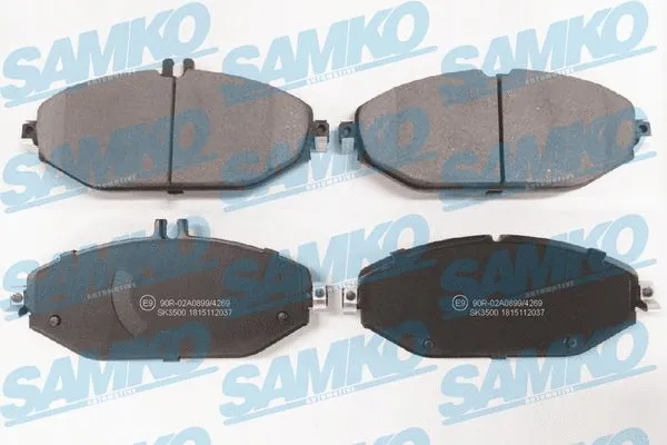 Brake Pad Set, disc brake (5SP2037)
