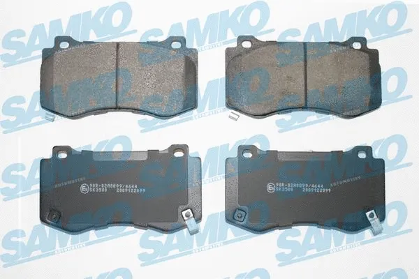 Brake Pad Set, disc brake (5SP2099)