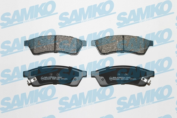 Brake Pad Set, disc brake (5SP1320)