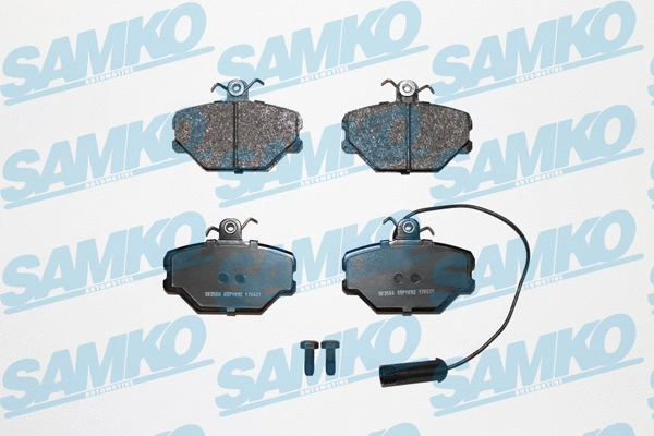 Brake Pad Set, disc brake (5SP1092)