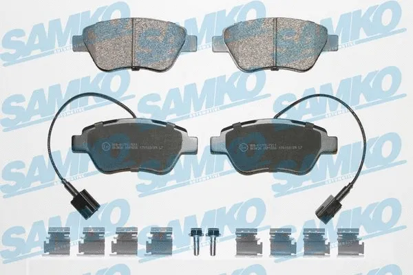 Brake Pad Set, disc brake (5SP1656K)