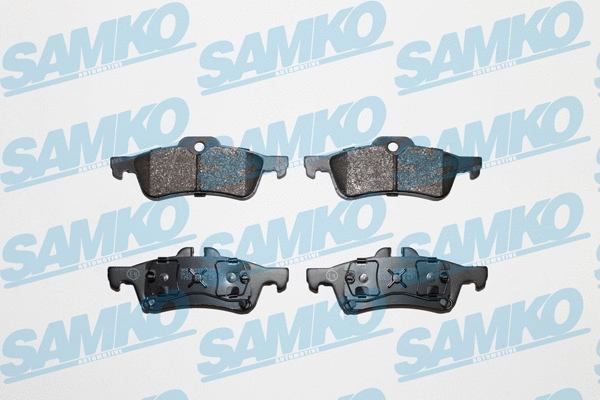 Brake Pad Set, disc brake (5SP861)