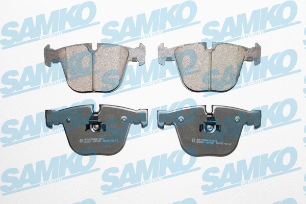 Brake Pad Set, disc brake (5SP1531)