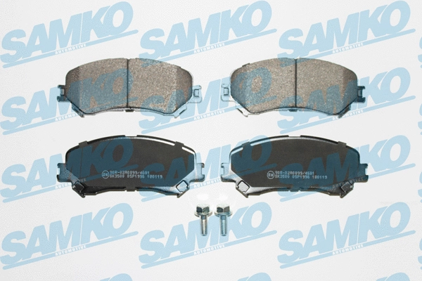 Brake Pad Set, disc brake (5SP1996)