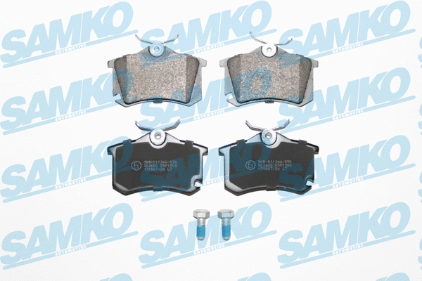 Brake Pad Set, disc brake (5SP1508)