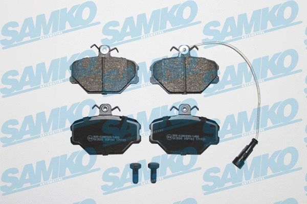 Brake Pad Set, disc brake (5SP102)