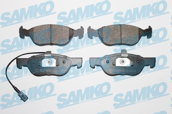 Brake Pad Set, disc brake (5SP646)