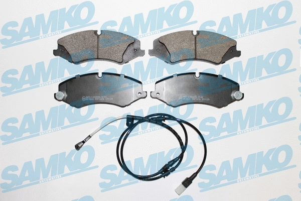 Brake Pad Set, disc brake (5SP1616A)