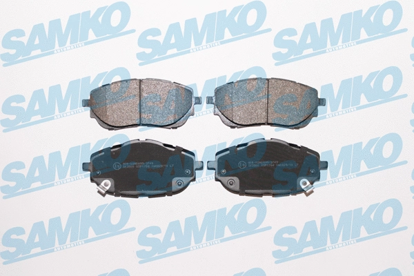 Brake Pad Set, disc brake (5SP1784)