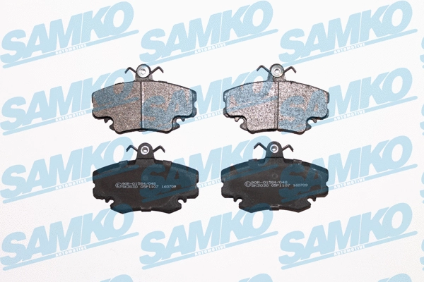 Brake Pad Set, disc brake (5SP1107)