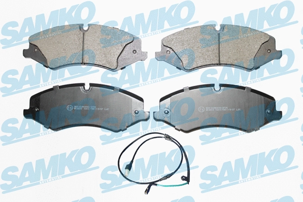 Brake Pad Set, disc brake (5SP1600A)