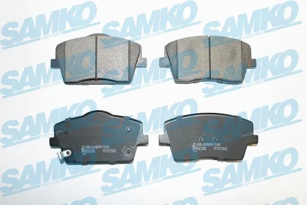 Brake Pad Set, disc brake (5SP2062)