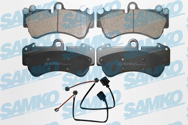Brake Pad Set, disc brake (5SP1226A)