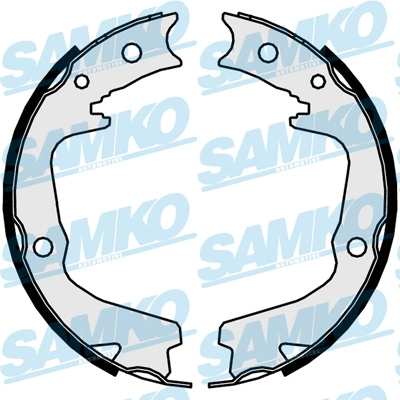 Brake Shoe Set, parking brake (81031)