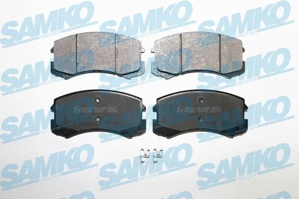Brake Pad Set, disc brake (5SP826)