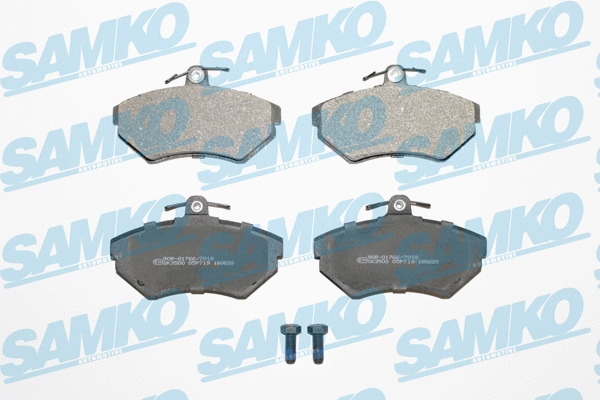 Brake Pad Set, disc brake (5SP719)