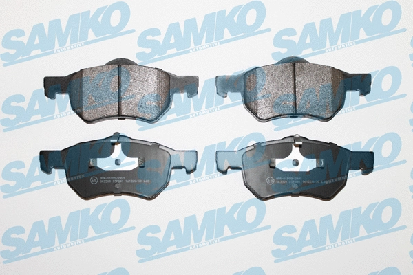 Brake Pad Set, disc brake (5SP841)
