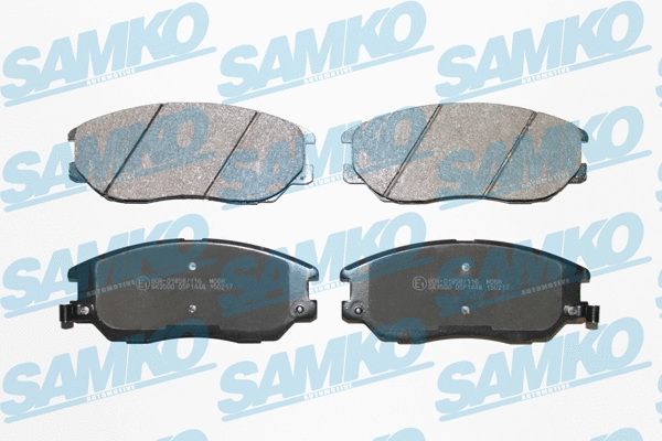 Brake Pad Set, disc brake (5SP1448)