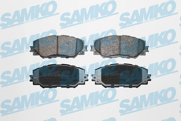 Brake Pad Set, disc brake (5SP1258)
